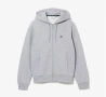 Оригинално мъжко горнище с качулка и цял цип Lacoste размер Л, снимка 1