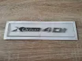 сребрист надпис BMW Xdrive 40i, снимка 1