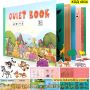 Тиха книга за деца Монтесори - QUIET BOOK - КОД 4034, снимка 1 - Образователни игри - 45206831