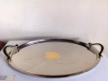 Прекрасен Позлатен Поднос 24К, снимка 1