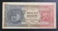 
20 крони.
Чехословакия.
1926 година ., снимка 2