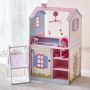 Дървена къща за кукли Teamson Kids 3 VEN-TD-11460A Little World Olivia Детски център за кукли , снимка 2