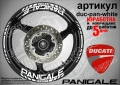 Ducati Panigale кантове и надписи за джанти duc-pan-yellow, снимка 6