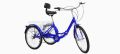 -10% ТЕЛК - Сгъваем Нов Семеен Триколесен Велосипед 24 инча 7 скорости, снимка 7