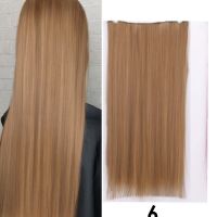 Качествена дълга коса/ цял екстеншън за по-голям обем и дължина на косата 100гр, дължина 60см, снимка 5 - Аксесоари за коса - 45754317