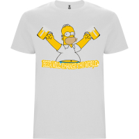 Нова мъжка забавна тениска с Хоумър Симпсън от Семейство Симпсън, снимка 1 - Тениски - 44955124