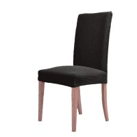 Декоративен калъф за стол Liberta, Релефно каре, Черен, 48 x 56 х 56 см., снимка 4 - Други - 45699124