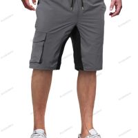 Ежедневни мъжки къси панталони с цветен блок в нов стил, 6цвята , снимка 4 - Къси панталони - 45375695