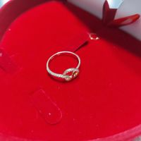 Златен  пръстен , нов 1,40 грама, снимка 2 - Бижутерийни комплекти - 44871826