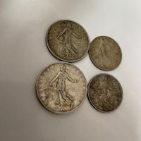 Сребърни монети 1/2/5 francs, снимка 5 - Нумизматика и бонистика - 45732309