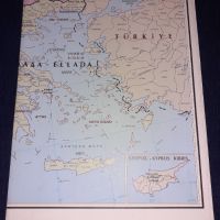 Карта - променяща се Европа, снимка 2 - Други ценни предмети - 45683478