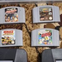 Nintendo 64, джойстици, игри с кутии и още, снимка 6 - Nintendo конзоли - 45112281