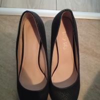 обувки 37 размер 6 см  ток, снимка 1 - Дамски обувки на ток - 45930054