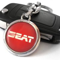 Автомобилен метален ключодържател / за Seat Сеат / стилни елегантни авто аксесоари модели, снимка 1 - Аксесоари и консумативи - 45596044