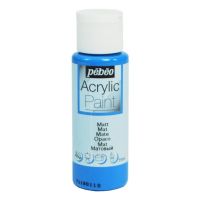 Акрилна боя Pebeo Sea Blue Matt Acrylic Craft Paint 59ml, снимка 1 - Други - 45265056