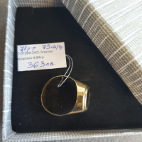 Златен мъжки пръстен 4.84гр-14к, снимка 2 - Пръстени - 44943100