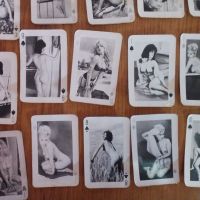 Рятки карти със голи жени .1960 .1970.година колекционерски карти, снимка 7 - Антикварни и старинни предмети - 45561731