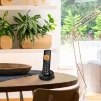 Alcatel E260S Voice Duo - Безжичен телефон с телефонен секретар и 2 слушалки - Стационарен, снимка 5 - Други стоки за дома - 45118873