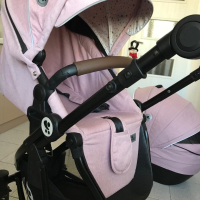 СИЛИСТРА Бебешка количка 3 в 1, снимка 11 - Детски колички - 45006312