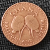 Монети 4 бр. › Република Гана (1965-2023), снимка 4 - Нумизматика и бонистика - 45419642