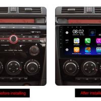 Мултимедия, за Mazda 3, 1, 2 BK, 2003-13 Навигация, плеър 9“ екран, Android, Мазда, снимка 2 - Аксесоари и консумативи - 45388031
