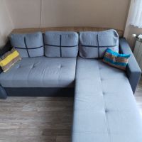 Холов ъглов диван, снимка 3 - Дивани и мека мебел - 45540493