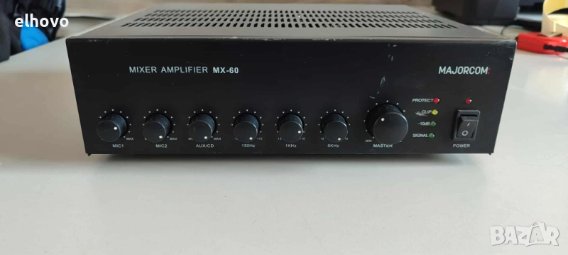 Majorcom mixer amplifier mx 60, снимка 1