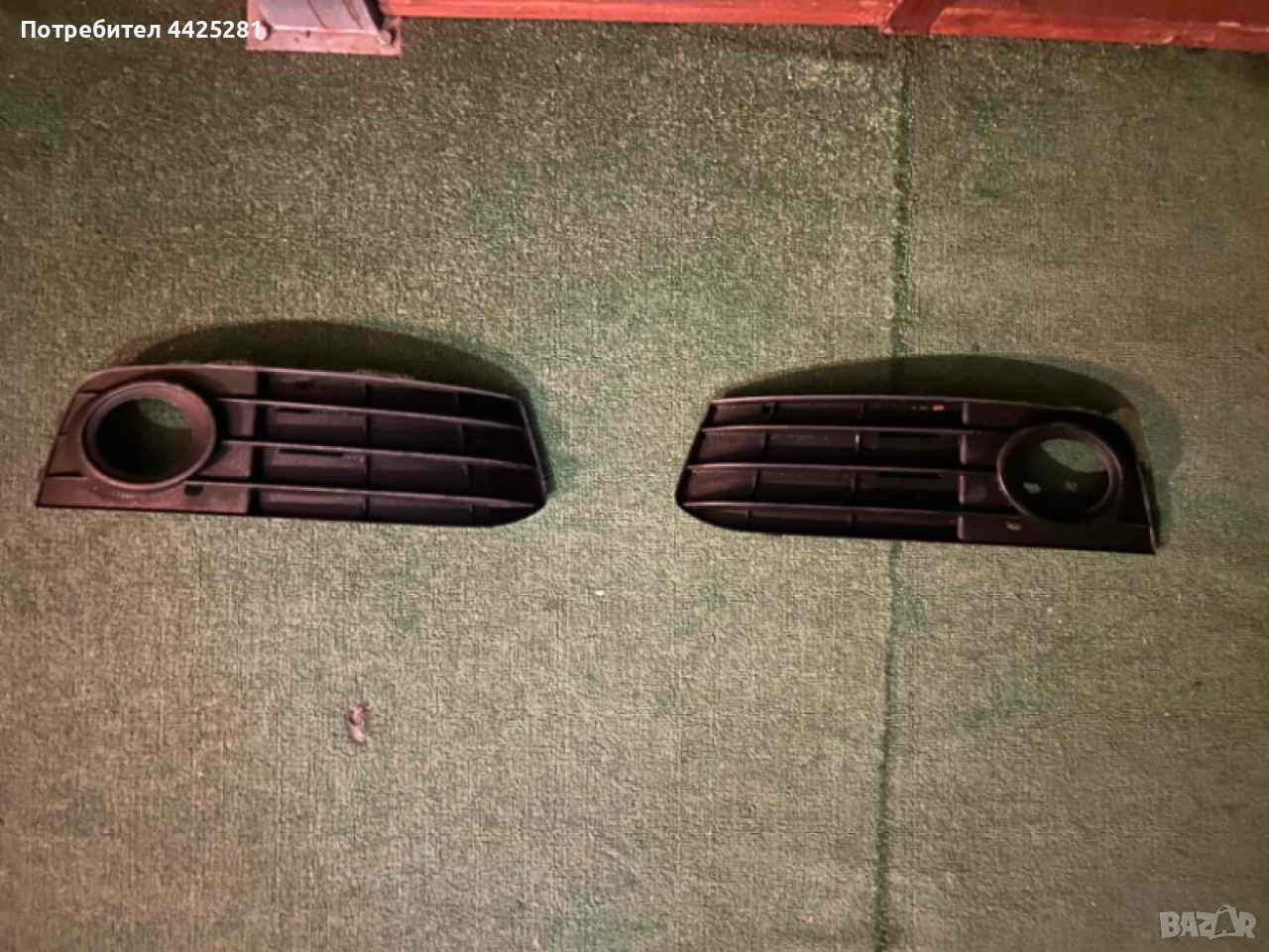 решетка лява и дясна предна броня Audi A4 мод 2007-2011 г. #045S. #046S., снимка 1