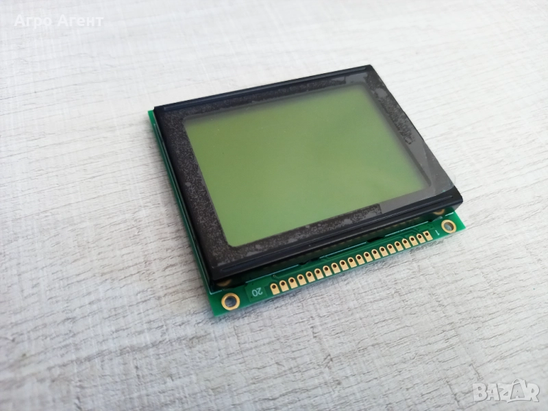 Графичен дисплей AG12864C, снимка 1