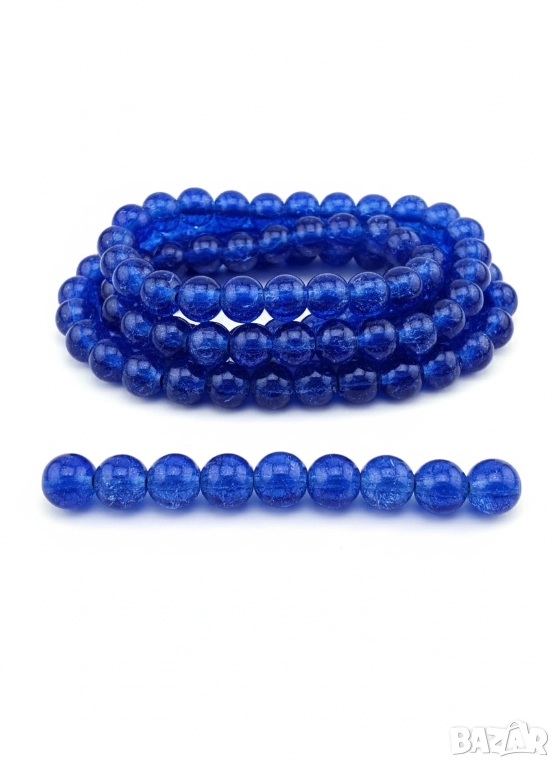 Стъклени Мъниста за Бижута 10мм 8мм 6 мм 4мм J283, снимка 1