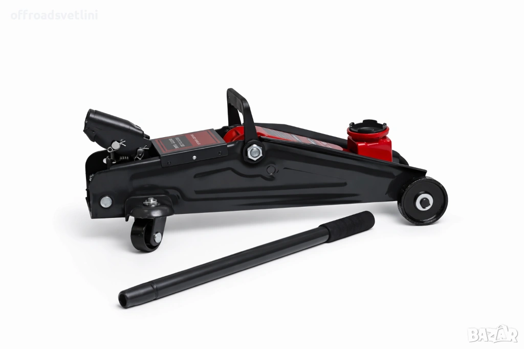 Нископрофилен хидравличен крик KraftRoyal 2T тип крокодил – 135-345 мм, снимка 1