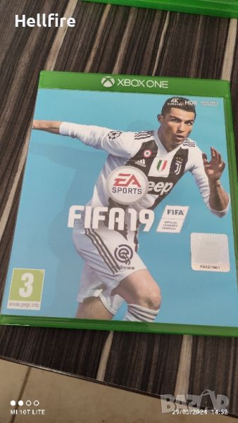 Xbox Cd Fifa 2019, снимка 1