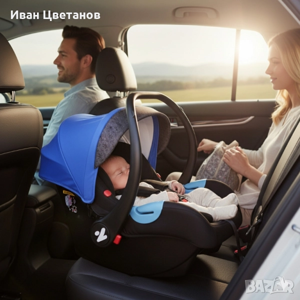 Бебешка количка 3 в 1, Zizito Harmony Lux, снимка 1