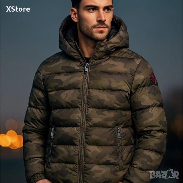 Топло капитонирано яке – практично, стилно и удобно за всеки ден. БЕНЕТОН, снимка 1