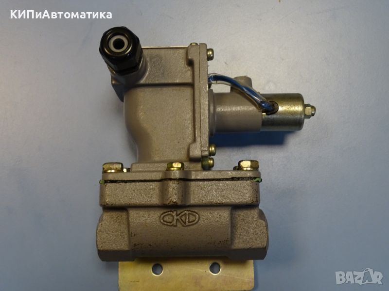 магнет вентил пневматичен CHUKYO Electric L-15-25 solenoid valve 100VAC, снимка 1