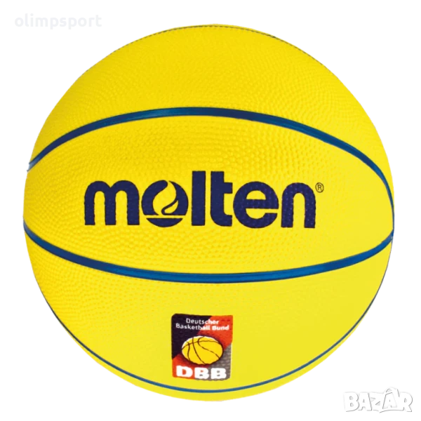 Детска баскетболна Molten – SB4-DBB – гумена топка, подходяща за деца.  , снимка 1