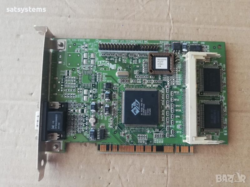 Видео карта ATI 3D Rage Pro 8MB SDR 64bit PCI, снимка 1