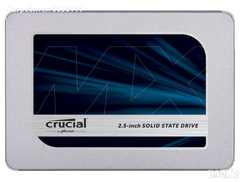 SSD Crucial MX500 - 4TB, гаранция., снимка 1