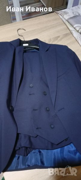 детски костюм тъмно син размер 134, снимка 1