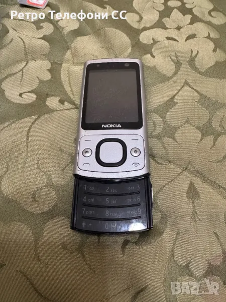 Nokia 6700 slide Silver metal, снимка 1