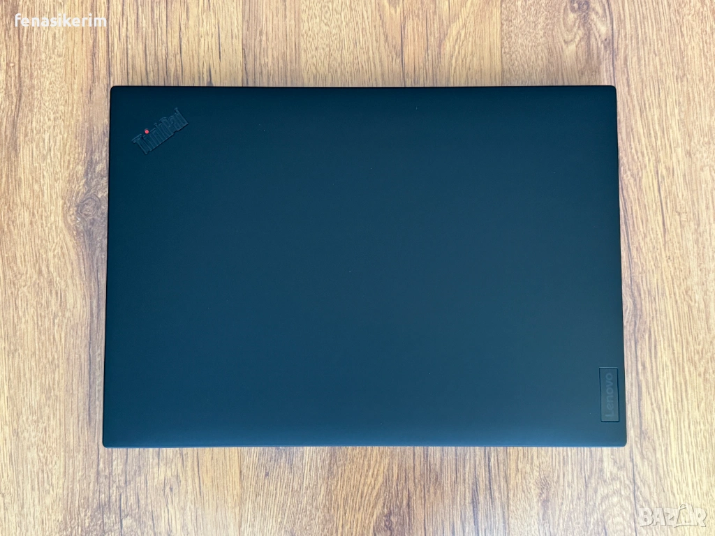 15.6' Full HD i7-10750H Lenovo ThinkPad P1 Gen 3 16GB DDR4/512GB NVMe/Nvidia Quadro T2000 4GB/Бат 6ч, снимка 1