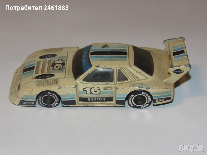 1:40 Macau 1983 Matchbox Specials Zakspeed Mustang колекционерска метална количка, снимка 1