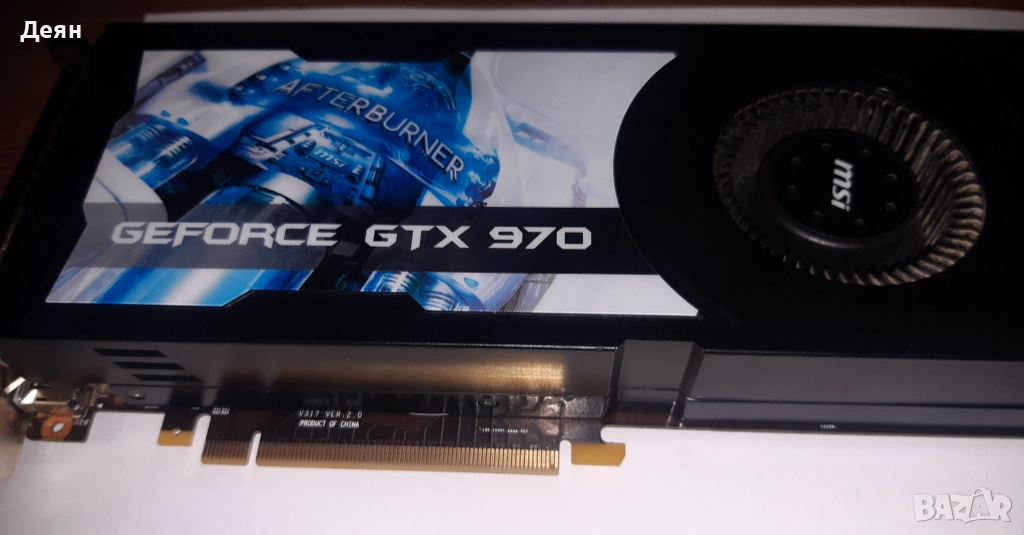 MSI Nvidia Geforce GTX970 , GTX 970 4GB 256bit, снимка 1