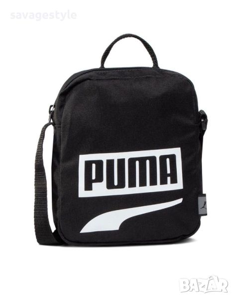 Чанта PUMA Plus Portable II Logo Bag Black, снимка 1