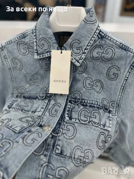 Gucci Дамско Дънково Яке Гучи Код A587, снимка 1
