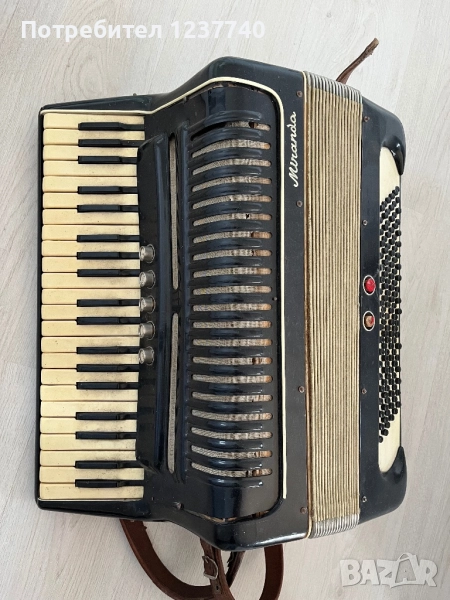 Акордеон миранда / miranda 120 баса, снимка 1