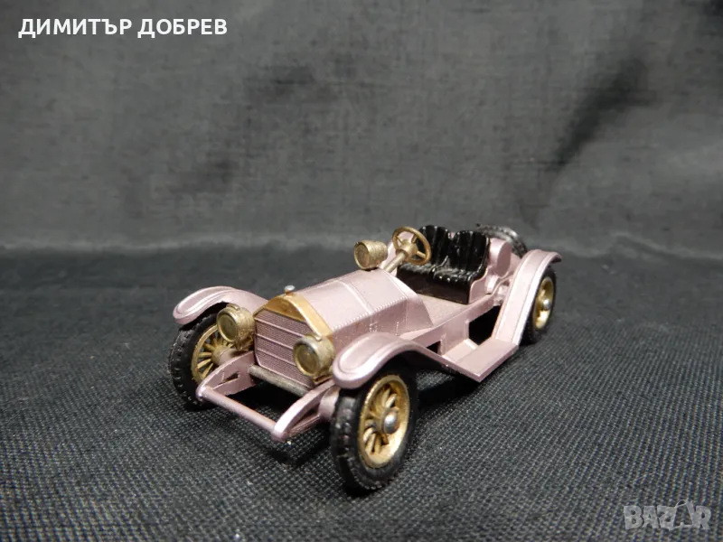 СТАРА РЕТРО МЕТАЛНА КОЛИЧКА MERCER MATCHBOX MOY ENGLAND , снимка 1