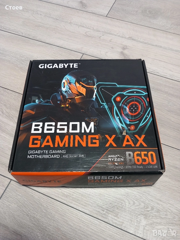 Продавам дънна платка като дефектна B650M GAMING X AX AM5, снимка 1