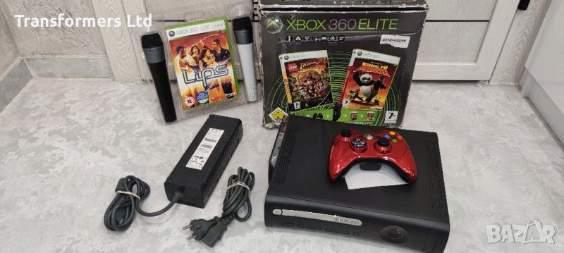 Xbox360-Elite 120 gb+Много игри и Бонуси, снимка 1