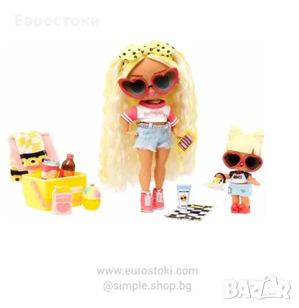 Игрален комплект LOL Surprise Tweens Babysitting, Beach Party  - Плажно парти, с 2 Кукли LOL , снимка 1